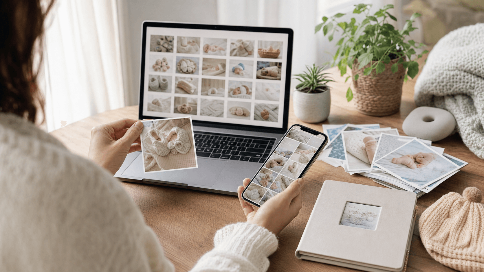 How to Organize Baby Photos Without Falling Behind