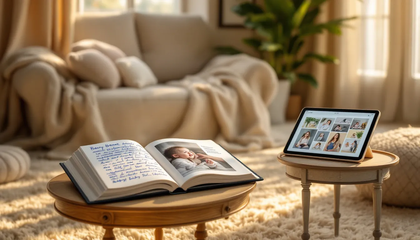 Digital vs. Physical Baby Books: Which Memory Book is Right for You?